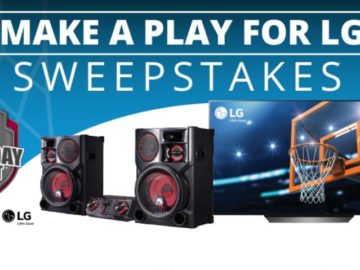 Make a Play for LG Sweepstakes