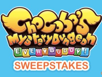 Chocobo's Mystery Dungeon Everybuddy! Sweepstakes