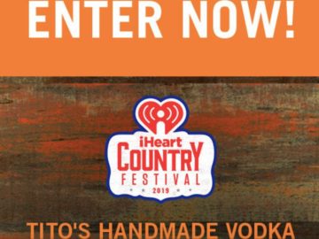 Tito's Handmade Vodka iHeartCountry Festival Sweepstakes