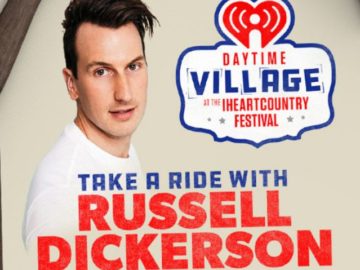 Hang Out With Russell Dickerson At Our iHeart Country Festival Sweepstakes