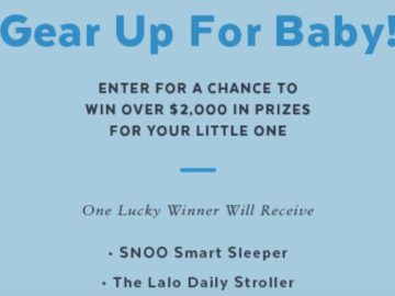 Pop Sugar Family Gear Up For Baby Giveaway