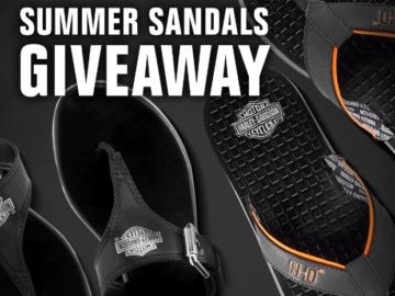 Harley-Davidson Summer Sandals Giveaway