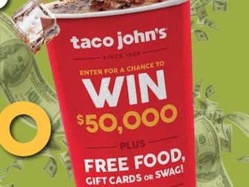 Taco John's 50th Anniversary Promotion (Code/Limited States)