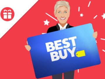 Ellen Tube Win a $500 Best Buy Gift Card