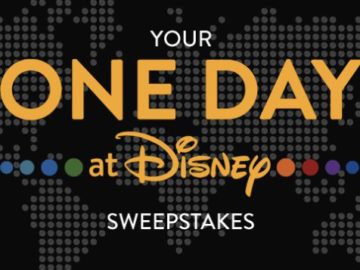 Your One Day at Disney Sweepstakes