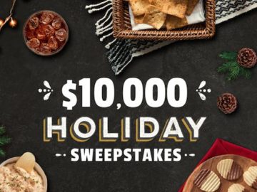 Frito-Lay Tasty Rewards $10,000 Holiday Sweepstakes