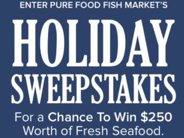Pure Food Fish Market Holiday Giveaway