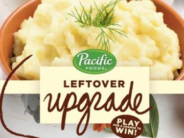 Pacific Foods Leftover Upgrade Sweepstakes