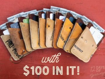 Holtz Leather Wallet Giveaway