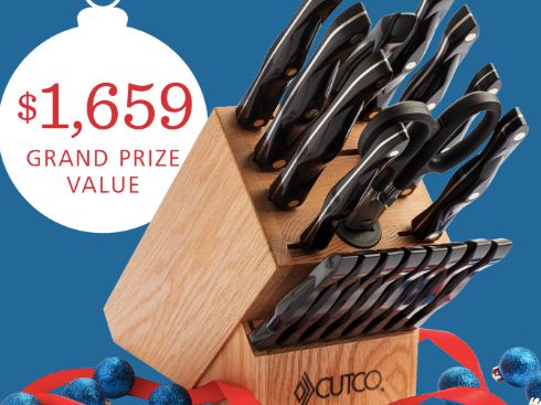 Cutco's $10,000 Holiday Giveaway