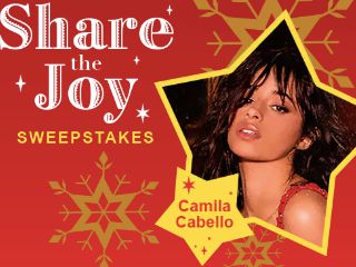 Radio Disney Share the Joy with Camila Cabello Sweepstakes