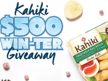 Kahiki's $500 Winter Giveaway