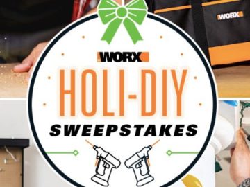 WORX HOLI-DIY Giveaway