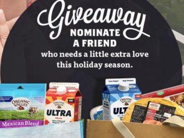 Organic Valley Gift of Giving Sweepstakes