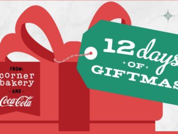 Corner Bakery Cafe 12 Days of Giftmas Sweepstakes