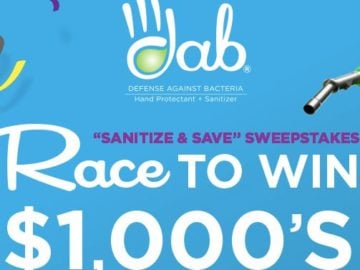 DAB Sanitize and Save Sweepstakes