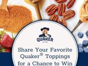 Quaker Oatmeal Favorite Flavors Sweepstakes and Instant-Win Game