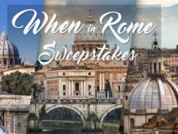 Digital Ivy When in Rome Sweepstakes