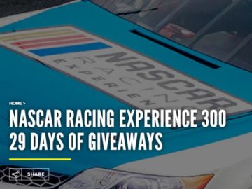 NASCAR Racing Experience 300 Giveaway