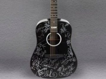 Johnny Cash Autographed Martin DX Giveaway