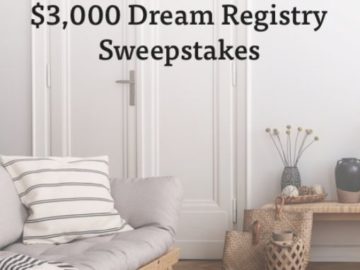 The Knot Dream Registry Sweepstakes