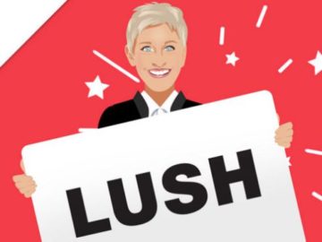 Ellen DeGeneres - Win a $500 Lush Gift Card