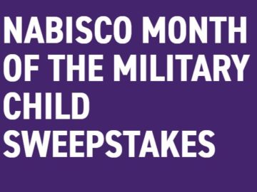 Nabisco Month Of The Military Child Sweepstakes (Military Only)