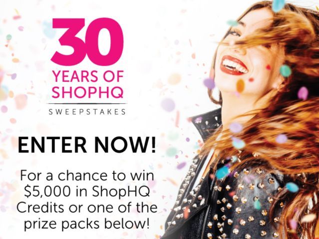 30 Years Of ShopHQ Sweepstakes