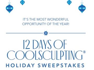 12 Days of CoolSculpting Holiday Sweepstakes