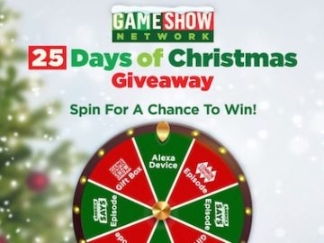 Game Show Network 25 Days of Christmas Giveaway