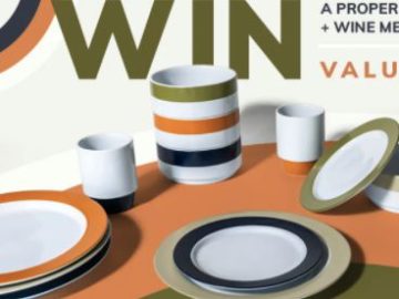 Win a Proper Plate Dinnerware Set Sweepstakes