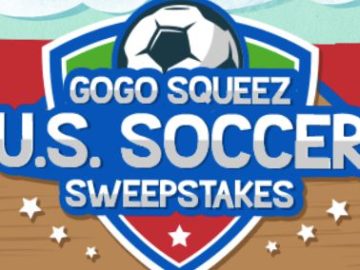 GoGo SqueeZ U.S. Soccer Sweepstakes