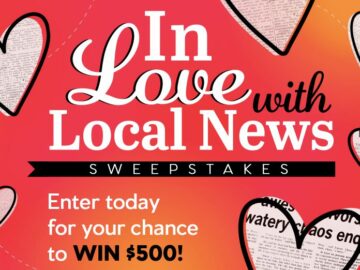 In Love With Local News Sweepstakes