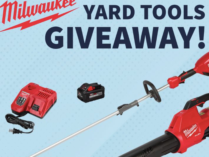 Milwaukee Yard Tools Giveaway