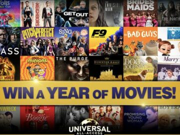 Universal Pictures A Year of Movies Sweepstakes