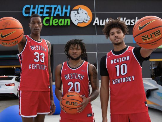 Western Kentucky Cheetah Clean Winter Spin to Win