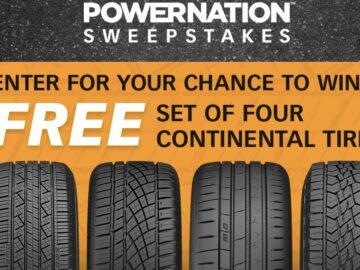 Continental Tire Powernation Sweepstakes