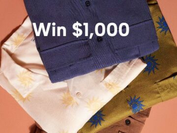 Frank and Oak Warm Days Giveaway