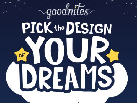 Goodnites Pick the Design of Your Dreams Giveaway