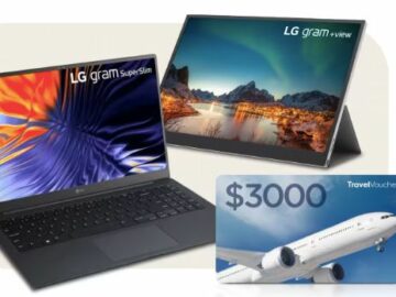 LG Gram Travel Light Sweepstakes
