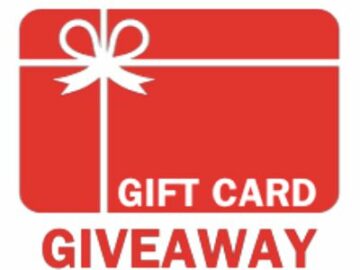 Christmas Gift Card Giveaway Extravaganza