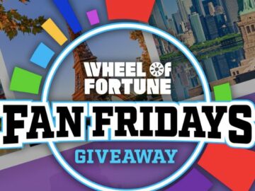 Wheel of Fortune Fan Fridays Giveaway