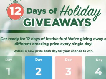 Frontier 12 Days of Holidays Giveaway