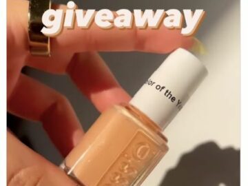 essie Color of the Year Sweepstakes (Instagram)