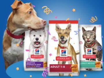 PetMeds Year's Worth of Hill's Science Pet Food Giveaway