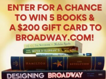 Books for Broadway Fans Giveaway