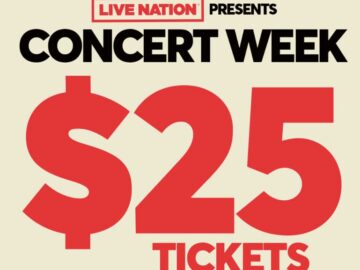 Ryan Seacrest’s Live Nation Concert Week Sweepstakes