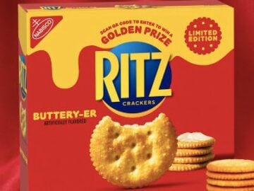 RITZ Buttery-er Instant Win Game and Sweepstakes