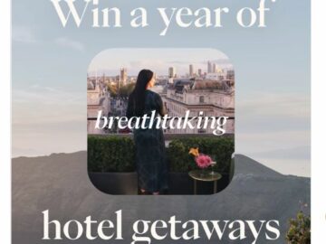 Hotels.com Perfect Somewheres Giveaway (Instagram)