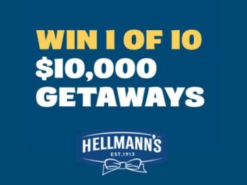 Hellmann’s Win A Vacation Getaway Sweepstakes (Purchase / Mail-In)